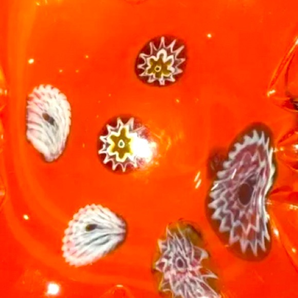 Gorgeous Venetian Millefiori Candy Dish Murano Italy - Picture 6 of 7